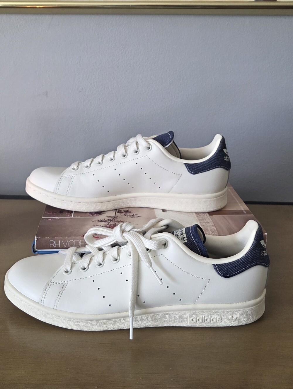 The Adidas (Men's)  Stan Smith Dabbles with Denim
